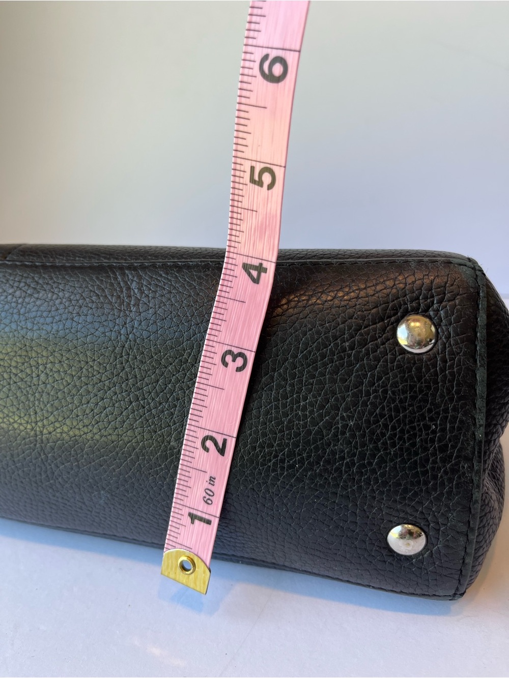 Vintage Coach Penelope Black Leather Shoulder Bag - Picture 12 of 15